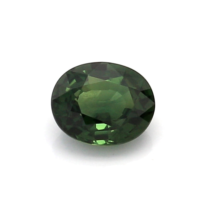 0.84 EC1 Oval Green Fancy sapphire