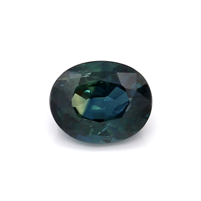 0.85 VI1 Oval Greenish Blue Sapphire