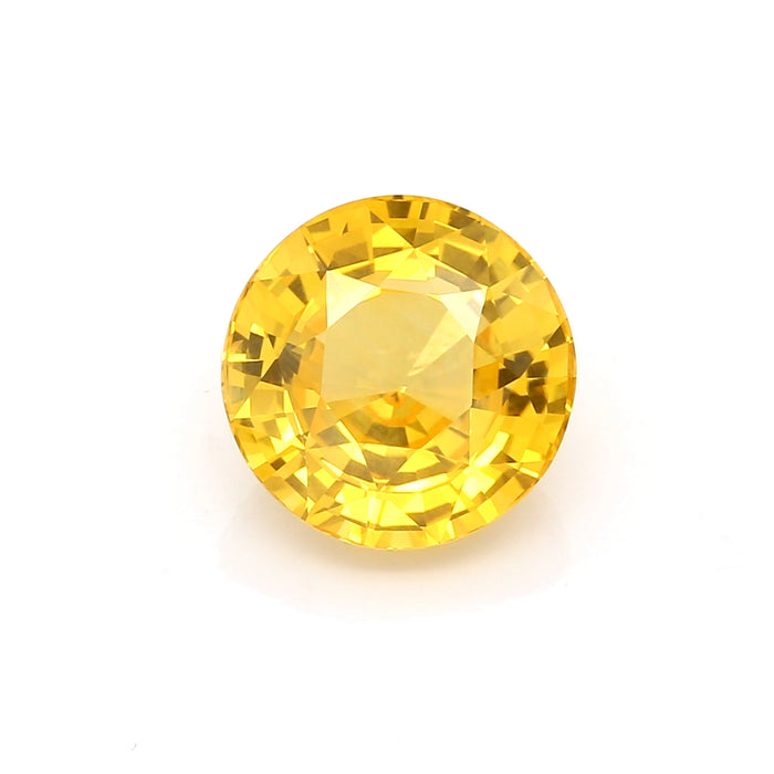 5.01 VI1 Round Yellow Fancy sapphire