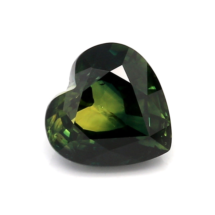 4.21 EC2 Heart-shaped Yellowish Green Fancy sapphire