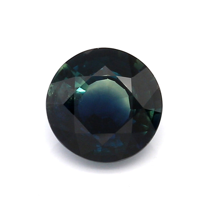 2.13 EC2 Round Greenish Blue Sapphire