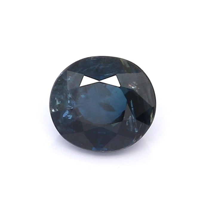 1.07 VI2 Oval Greenish Blue Sapphire