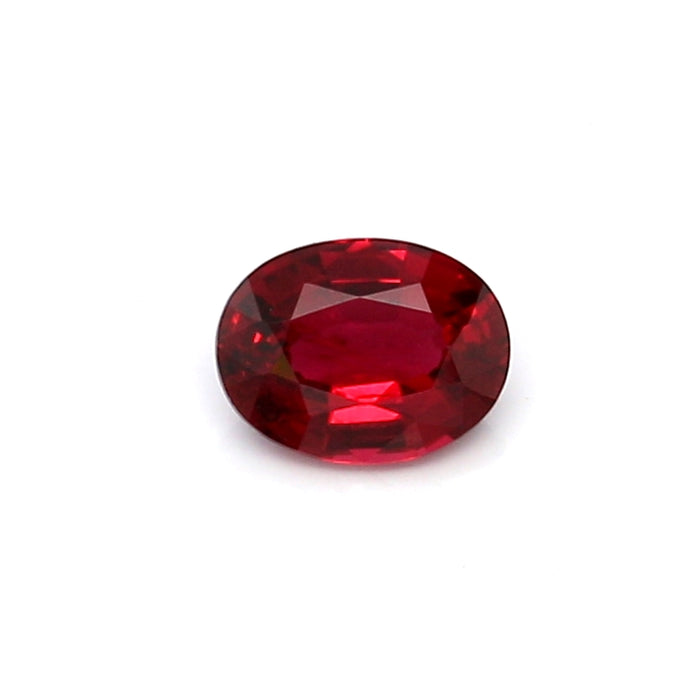 0.4 VI1 Oval Red Spinel