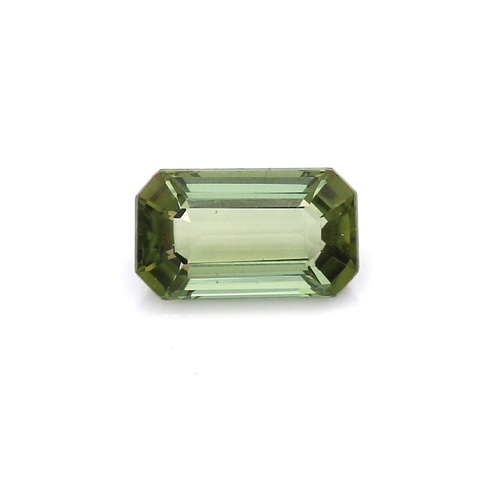 2.07 EC1 Octagon Yellowish Green Tourmaline