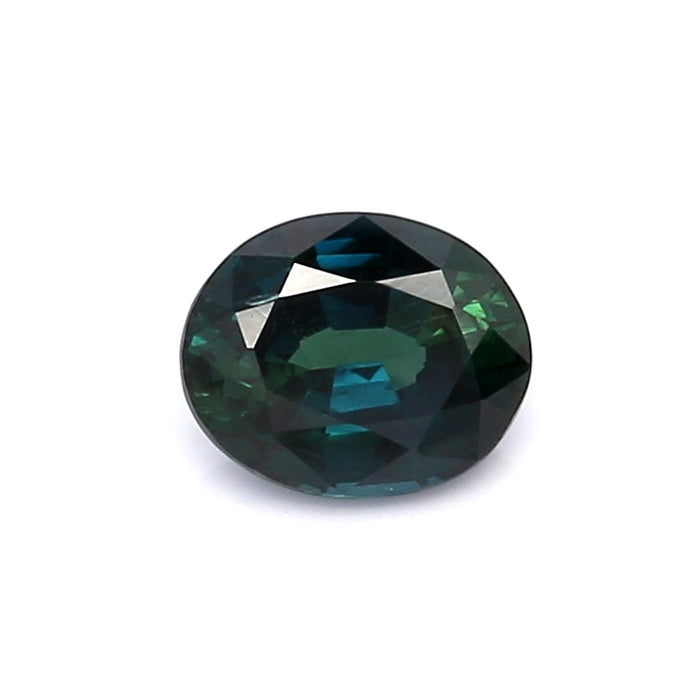 0.97 VI1 Oval Greenish Blue Sapphire