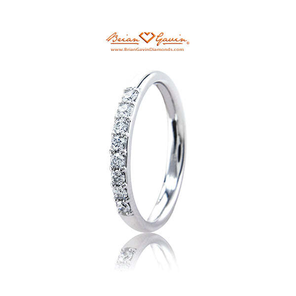 18K White Gold