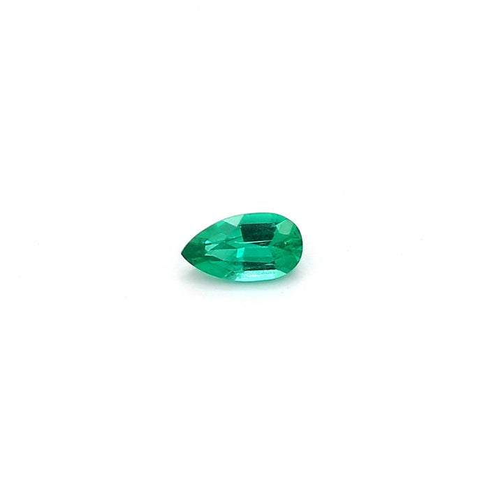 0.15 EC2 Pear-shaped Green Emerald