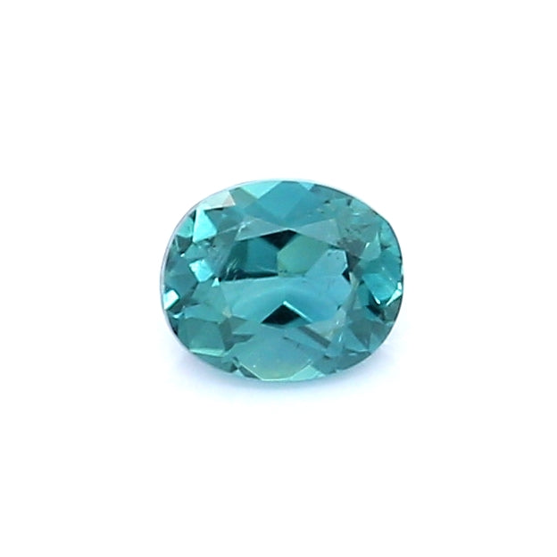 0.35 VI1 Oval Greenish Blue Tourmaline