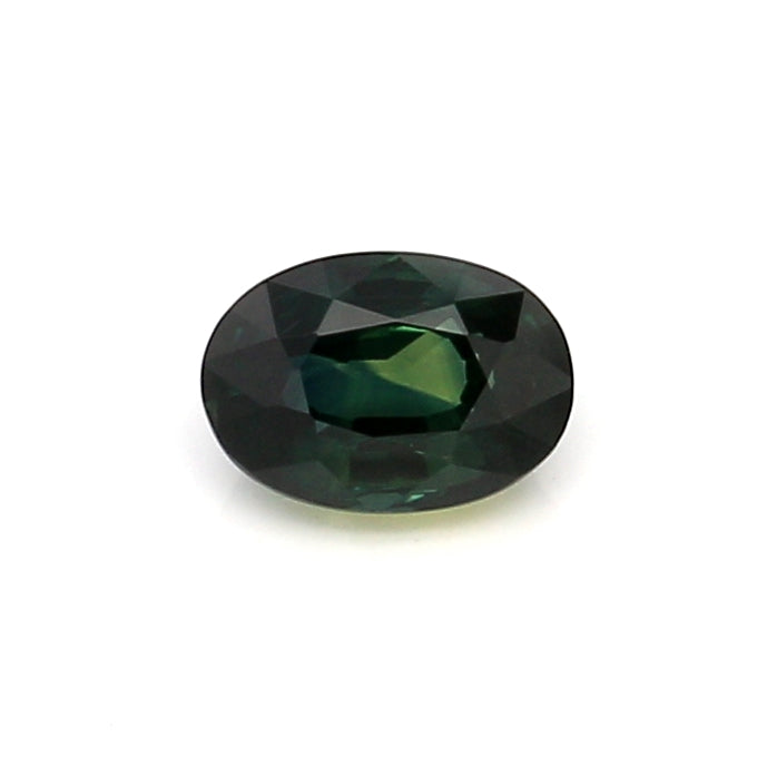 0.69 EC2 Oval Greenish Blue Sapphire