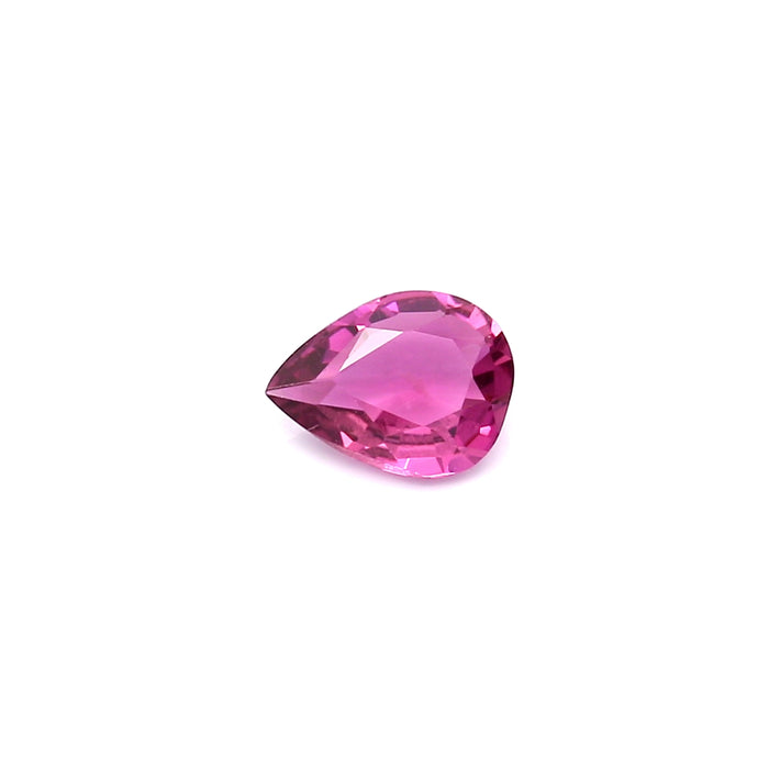 0.7 EC1 Pear-shaped Purplish Pink Tourmaline