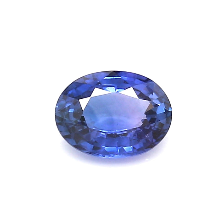 1 EC2 Oval Purplish Blue Sapphire