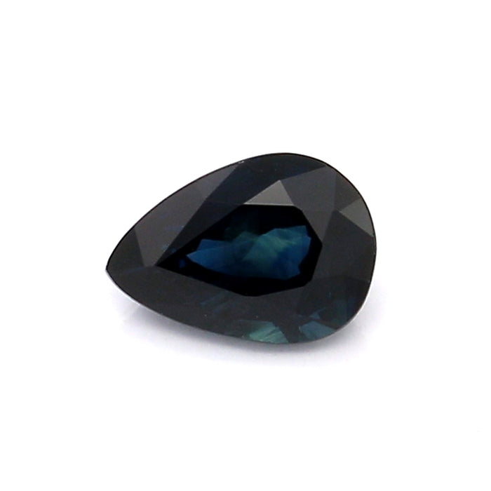 0.85 EC2 Pear-shaped Greenish Blue Sapphire