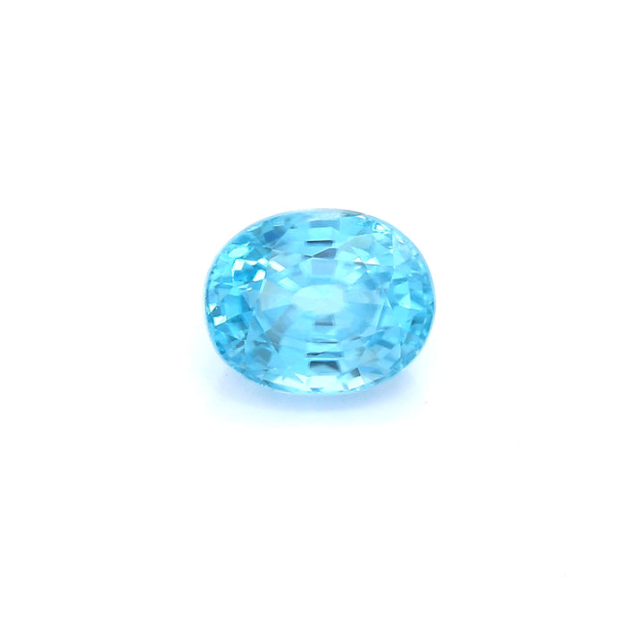 2.83 EC2 Oval Blue Zircon