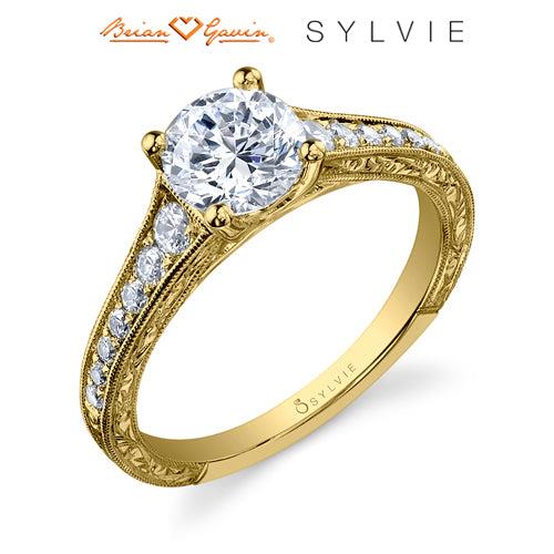 14K Yellow Gold