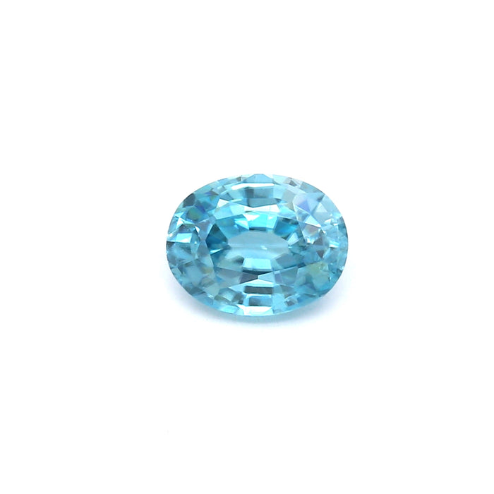 1.79 EC1 Oval Blue Zircon