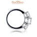 18K White Gold