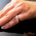 18K White Gold