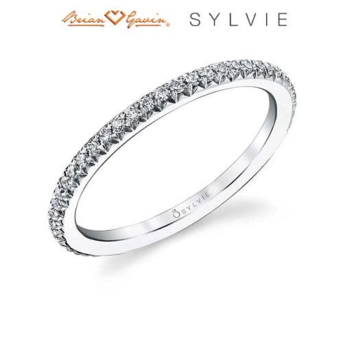 18K White Gold