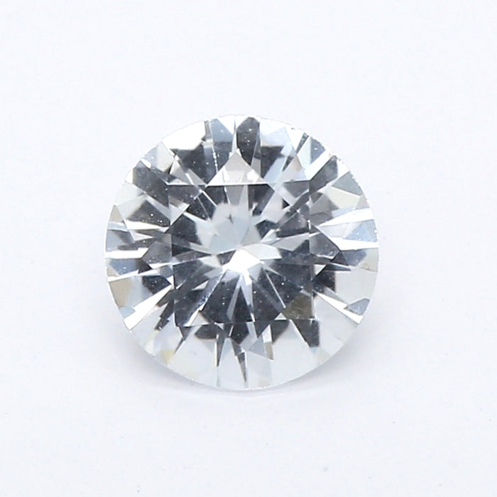 0.5 EC1 Round Colorless Fancy sapphire