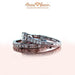 18K White Gold