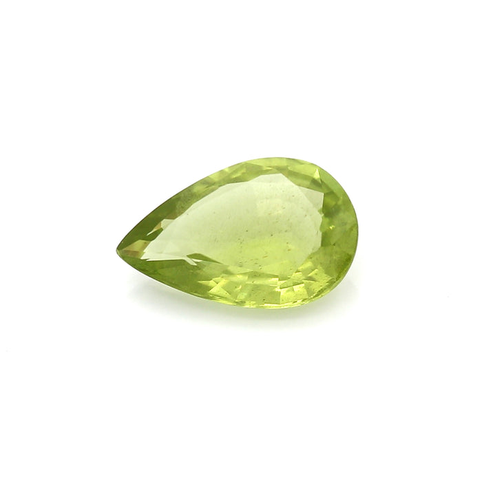 2.5 VI1 Pear-shaped Yellowish Green Peridot