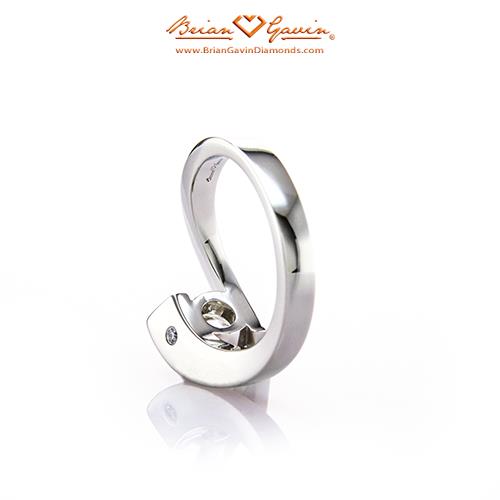 18K White Gold