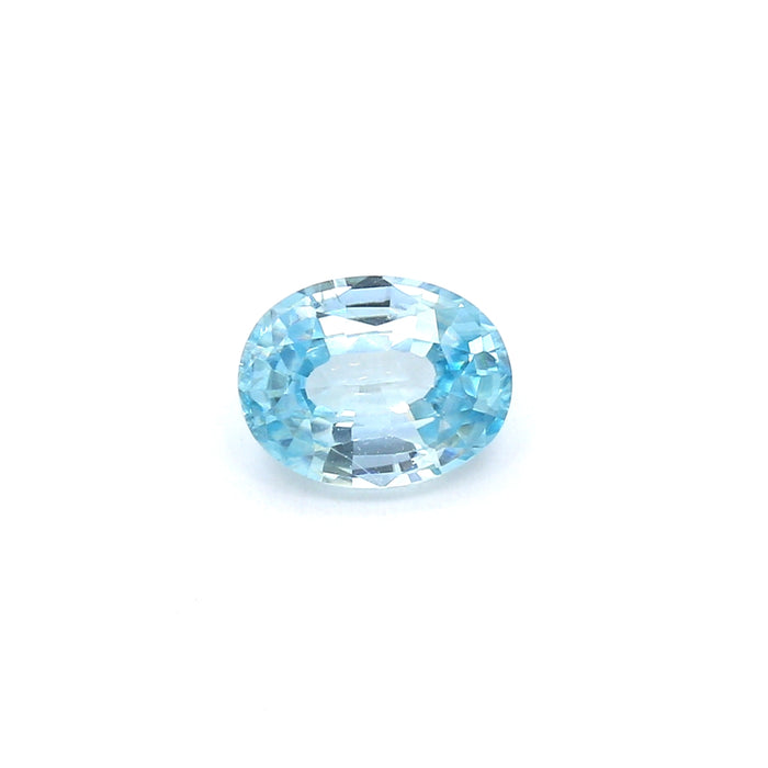 1.74 VI1 Oval Blue Zircon