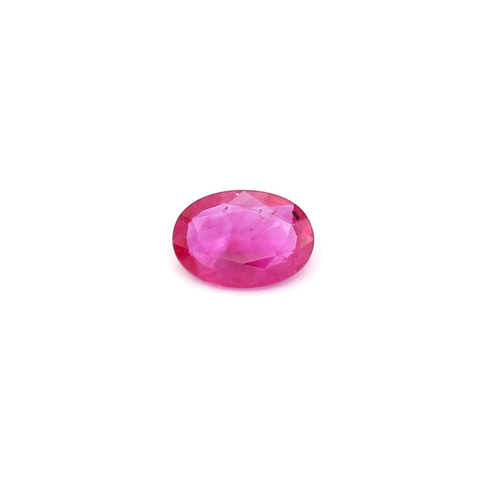 0.45 VI2 Oval Pinkish Red Ruby