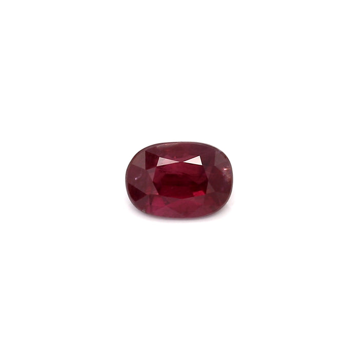 1 VI1 Cushion Purplish Red Ruby