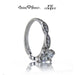 18K White Gold