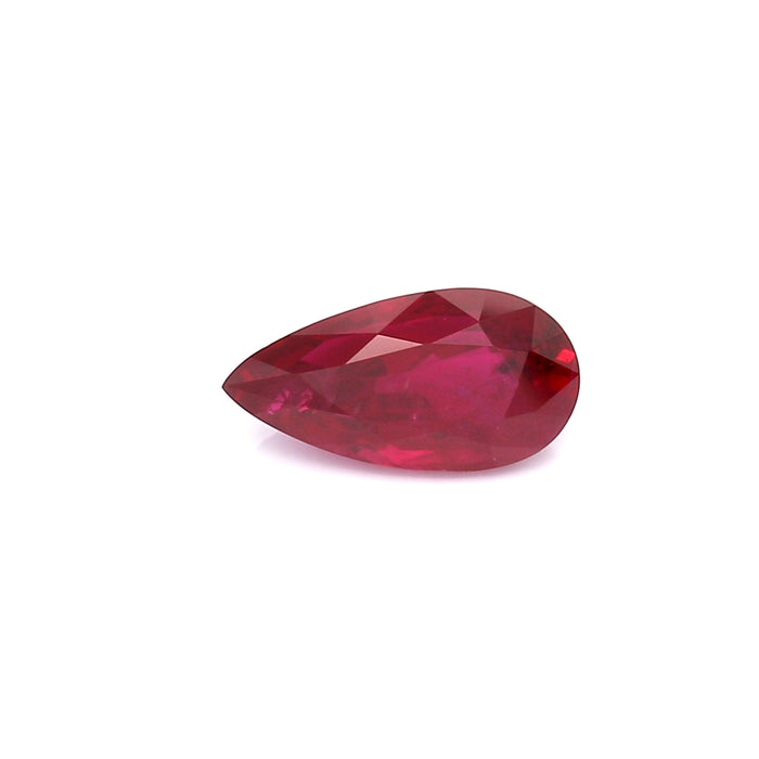 1.78 VI1 Pear-shaped Red Ruby