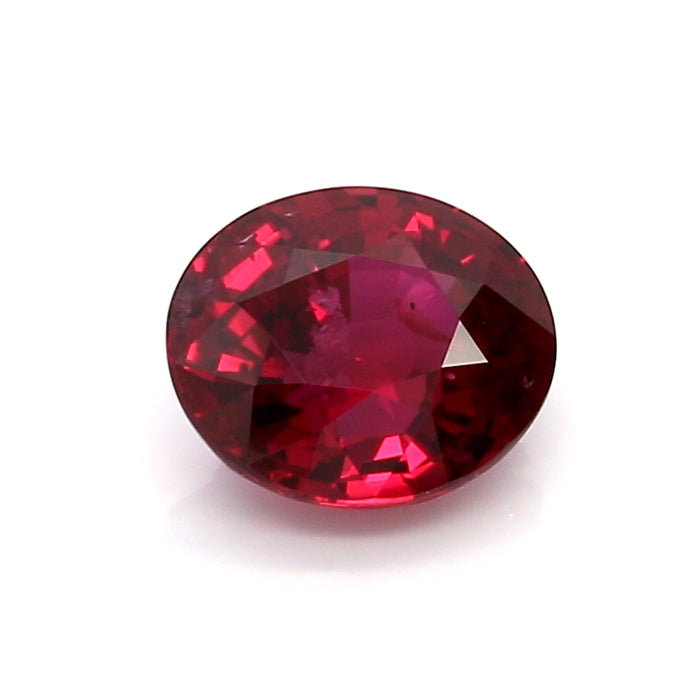 1.85 VI1 Oval Purplish Red Ruby