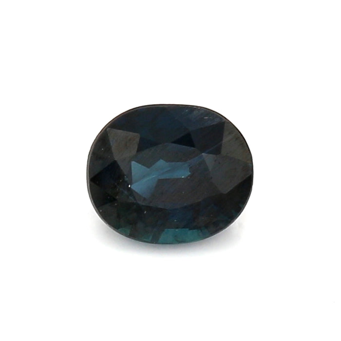 1.06 VI1 Oval Greenish Blue Sapphire