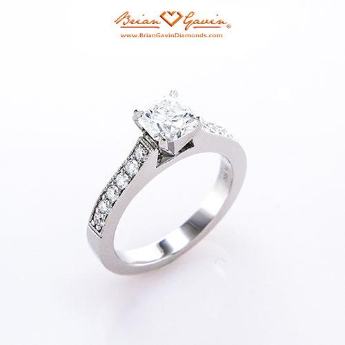 18K White Gold