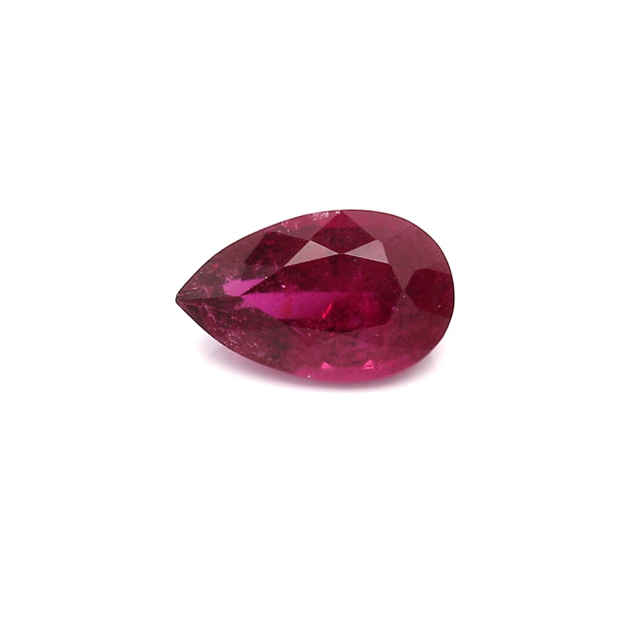 1.54 VI1 Pear-shaped Purplish Red Rubellite