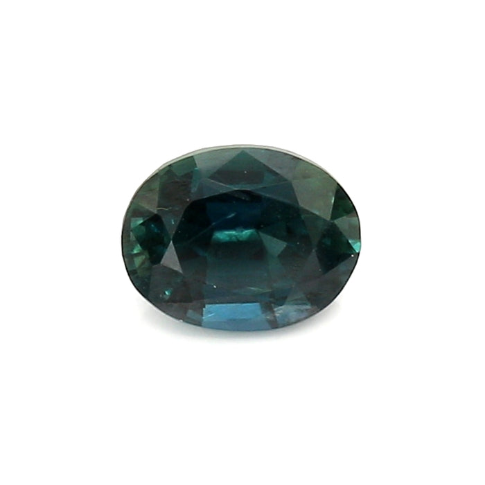 0.93 VI1 Oval Greenish Blue Sapphire