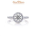 18K White Gold