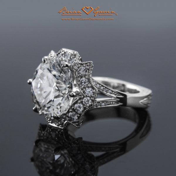 18K White Gold