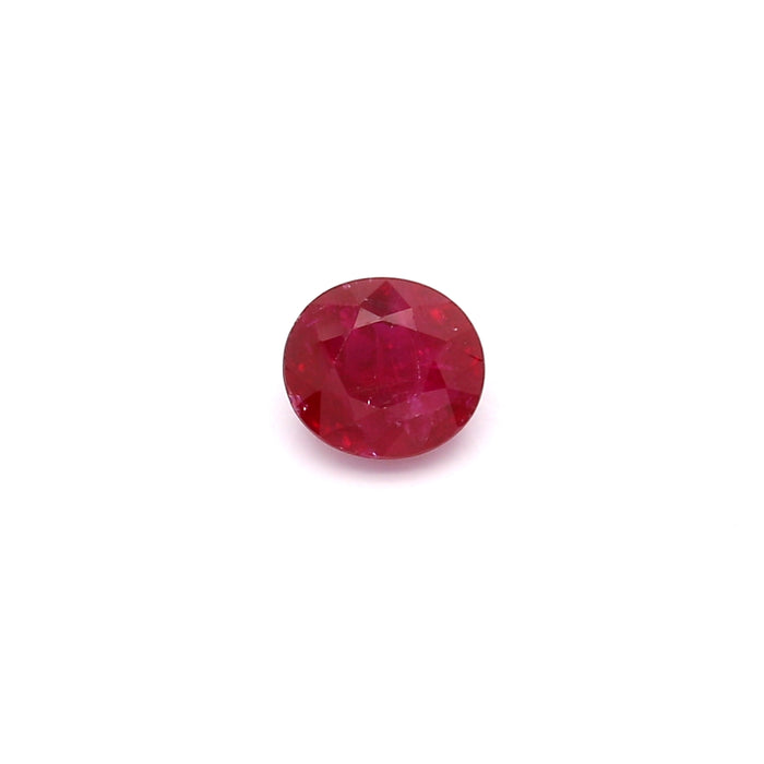 0.89 VI2 Oval Red Ruby