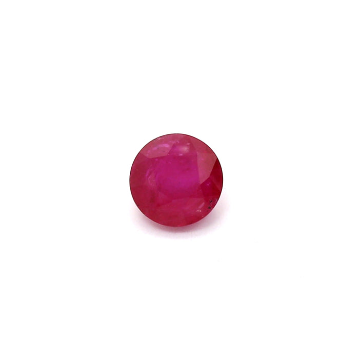 0.9 I1 Round Purplish Red Ruby