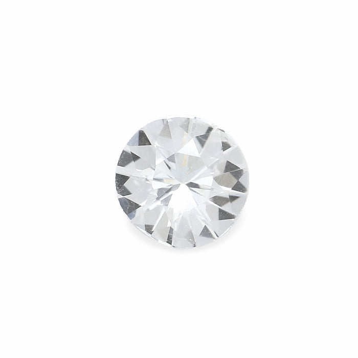 0.57 EC1 Round Colorless Fancy sapphire