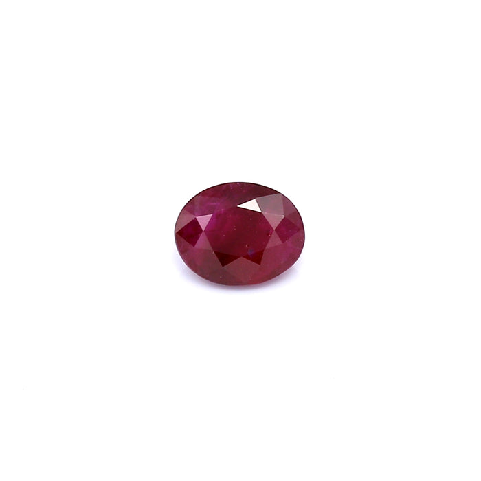 0.5 VI2 Oval Red Ruby