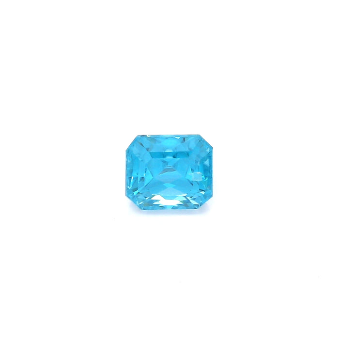 1.55 VI1 Octagon Blue Zircon