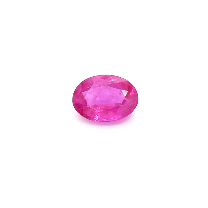 0.87 VI1 Oval Pinkish Red Ruby