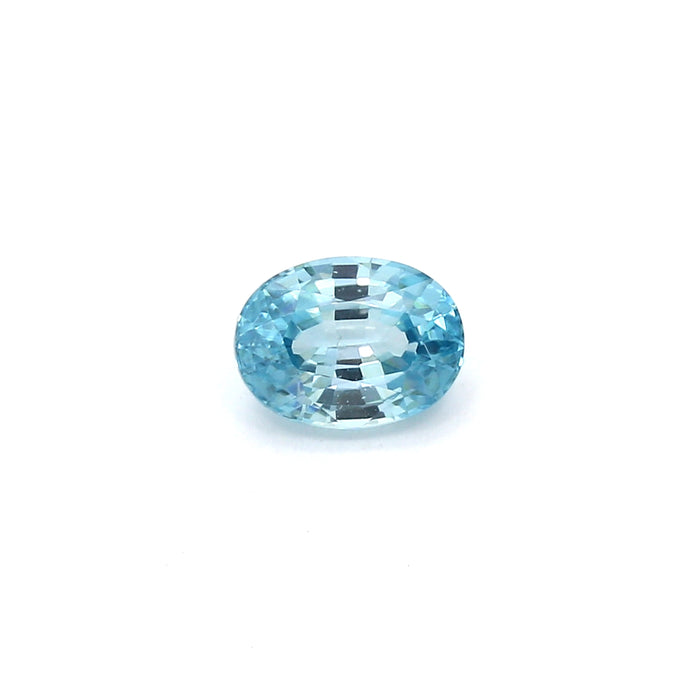 1.42 EC2 Oval Blue Zircon