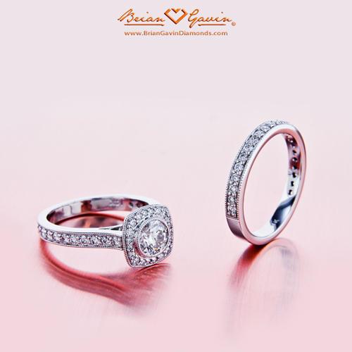 18K White Gold