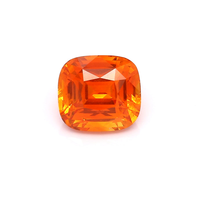 4.05 VI1 Cushion Orange Fancy sapphire