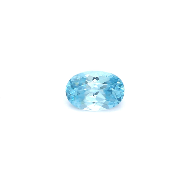 1.07 EC1 Oval Blue Zircon