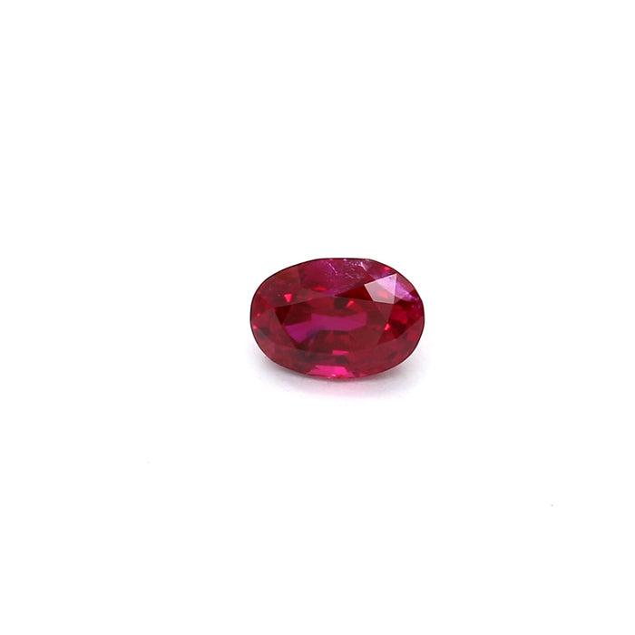 0.8 VI1 Oval Red Ruby