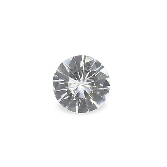 0.45 EC2 Round Colorless Fancy sapphire